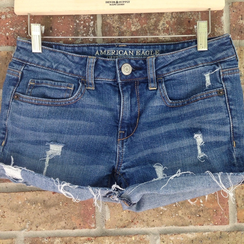 American Eagle Denim cutoffs